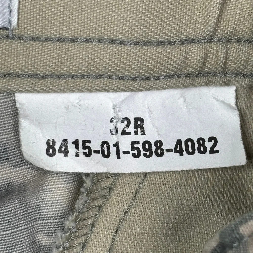 US Air Force ABU Digital Tiger Stripe Camo Utility Jacket Staff Sergeant 40R